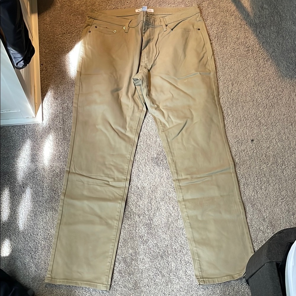 Men's Tan Casual Pants